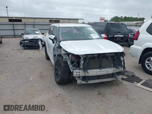 2023 Toyota Highlander L with VIN 5TDKDRAH9PS039652, listed as a IAAI auction lot 41948320 with 127,310 mi miles and . Bid and sale history available at DreamBid. Image 1.