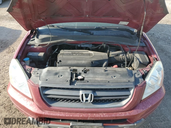 2003 Honda Pilot EX z VIN 2HKYF18683H606007, wystawiony jako Copart lot #56122395 z przebiegiem 200 269 mil mil oraz Szkoda całkowita • Salvage title. Historia ofert i sprzedaży dostępna na DreamBid. Obrazek 12.