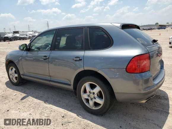 2005 Porsche Cayenne Turbo with VIN WP1AC29P55LA92346, listed as a Copart auction lot 66684234 with 0 mi miles and Clean Title. Bid and sale history available at carsss.com. Image 2.