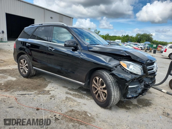 2016 Mercedes-Benz GLE 350 with VIN 4JGDA5JB3GA669438, listed as a Copart auction lot 63040845 with 86,795 mi miles and Salvage title. Bid and sale history available at DreamBid. Image 4.
