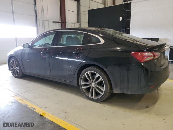2021 Chevrolet Malibu LT with VIN 1G1ZD5ST4MF024717, listed as a Copart auction lot 45760605 with 95,760 mi miles and Salvage Title. Bid and sale history available at carsss.com. Image 2.