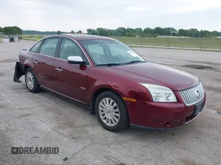 2008 Mercury Sable with VIN 1MEHM40W88G623659, listed as a IAAI auction lot 42404770 with 144,296 mi miles and . Bid and sale history available at DreamBid. Image 1.