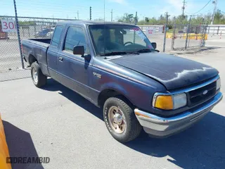 1996 Ford Ranger XL with VIN 1FTCR14U0TPB14713, listed as a IAAI auction lot 41836406 with 154,134 mi miles. Bid and sale history available at carsss.com. Image 1.