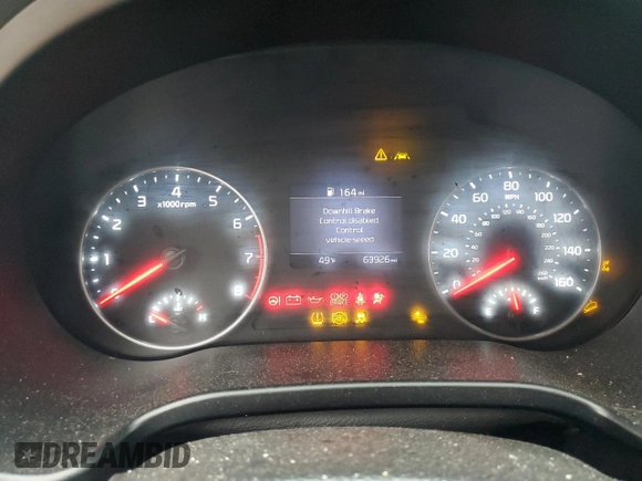 2021 Kia Seltos S z VIN KNDEUCAA3M7043327, wystawiony jako Copart lot #87032464 z przebiegiem 63 926 mil mil oraz Szkoda całkowita • Salvage title. Historia ofert i sprzedaży dostępna na DreamBid. Obrazek 9.