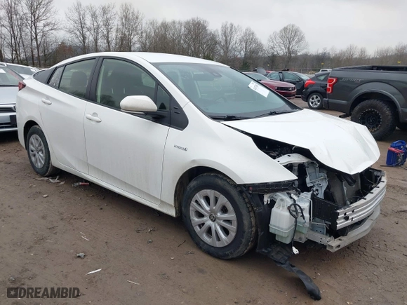2021 Toyota Prius L Eco with VIN JTDKAMFU1M3149867, listed as a IAAI auction lot 41417036 with 84,421 mi miles. Bid and sale history available at carsss.com. Image 1.