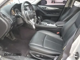 2020 Infiniti Q50 Luxe with VIN JN1EV7AP9LM207806, listed as a Copart auction lot 46036605 with 45,301 mi miles and Salvage Title. Bid and sale history available at DreamBid. Image 7.