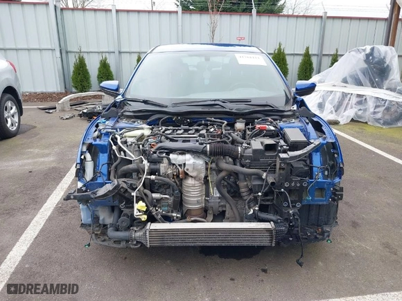 2018 Honda Civic Hatchback Sport with VIN SHHFK7H40JU416376, listed as a IAAI auction lot 41761111 with 66,335 mi miles. Bid and sale history available at carsss.com. Image 13.