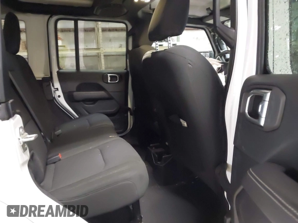 2021 Jeep Wrangler Unlimited Sahara with VIN 1C4HJXEG2MW655357, listed as a IAAI auction lot 41724695 with 37,644 mi miles and . Bid and sale history available at DreamBid. Image 8.