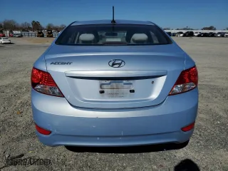 2013 Hyundai Accent GLS with VIN KMHCT4AE2DU348477, listed as a Copart auction lot 46368515 with 127,663 mi miles and Salvage Title. Bid and sale history available at carsss.com. Image 6.
