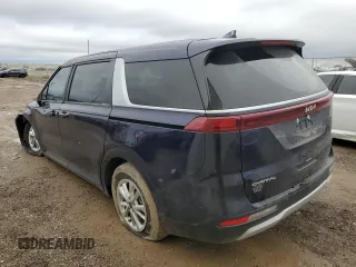 2024 Kia Carnival LX with VIN KNDNB4H33R6335205, listed as a Copart auction lot 84955764 with 26,539 mi miles and Salvage Title. Bid and sale history available at carsss.com. Image 2.