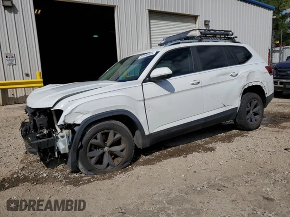 2018 Volkswagen Atlas S z VIN 1V2AR2CA3JC521674, wystawiony jako Copart lot #70169624 z przebiegiem 95 480 mil mil oraz Szkoda całkowita • Salvage title. Historia ofert i sprzedaży dostępna na DreamBid. Obrazek 1.