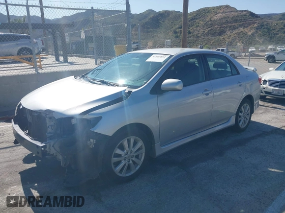 2010 Toyota Corolla with VIN 1NXBU4EE7AZ350286, listed as a IAAI auction lot 41955852 with 196,721 mi miles. Bid and sale history available at carsss.com. Image 2.