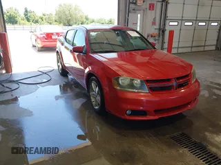 2013 Dodge Avenger SXT with VIN 1C3CDZCG2DN631196, listed as a IAAI auction lot 42631932 with 235,961 mi miles and . Bid and sale history available at DreamBid. Image 1.