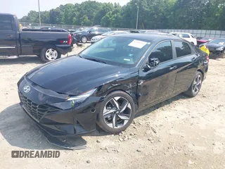2023 Hyundai Elantra SEL with VIN KMHLS4AGXPU469704, listed as a IAAI auction lot 42355219 with 21,871 mi miles and . Bid and sale history available at DreamBid. Image 6.