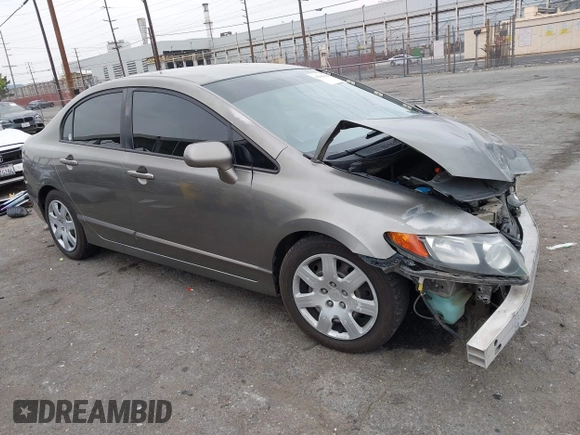 2006 Honda Civic LX with VIN 2HGFA16586H507296, listed as a IAAI auction lot 42101001 with 144,781 mi miles and . Bid and sale history available at DreamBid. Image 1.