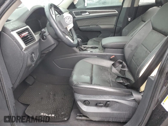2023 Volkswagen Atlas SE with VIN 1V2JR2CA5PC539098, listed as a Copart auction lot 45048755 with Not provided miles and Salvage title. Bid and sale history available at DreamBid. Image 7.