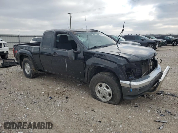 2007 Chevrolet Colorado LT w/1LT with VIN 1GCDT19E778184457, listed as a Copart auction lot 84414124 with 188,015 mi miles and Salvage Title. Bid and sale history available at carsss.com. Image 4.