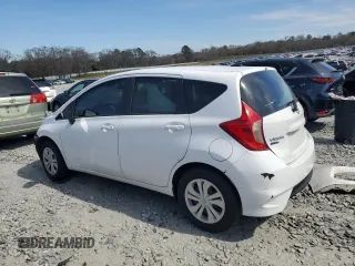 2017 Nissan Note S Plus with VIN 3N1CE2CP7HL355591, listed as a Copart auction lot 47341405 with 56,152 mi miles and Salvage title. Bid and sale history available at DreamBid. Image 2.