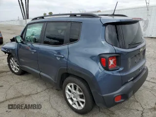 2020 Jeep Renegade Latitude z VIN ZACNJABB5LPL31028, wystawiony jako Copart lot #55539615 z przebiegiem 154 396 mil mil oraz Szkoda całkowita • Salvage title. Historia ofert i sprzedaży dostępna na DreamBid. Obrazek 2.