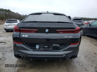 2022 BMW X6 xDrive40i with VIN 5UXCY6C01N9L53286, listed as a Copart auction lot 85007194 with 0 mi miles and Salvage Title. Bid and sale history available at carsss.com. Image 6.
