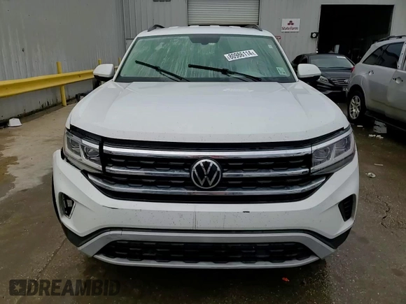 2021 Volkswagen Atlas SE z VIN 1V2DP2CAXMC525244, wystawiony jako Copart lot #80986114 z przebiegiem Nie podano mil oraz Nie do naprawy • Non repairable. Historia ofert i sprzedaży dostępna na DreamBid. Obrazek 14.