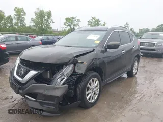 2017 Nissan Rogue SV with VIN KNMAT2MV1HP601384, listed as a IAAI auction lot 42454707 with 159,501 mi miles and . Bid and sale history available at DreamBid. Image 17.