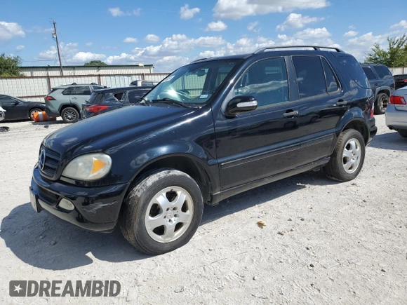 2003 Mercedes-Benz M-Class 3.7L with VIN 4JGAB57E33A423078, listed as a Copart auction lot 70934244 with 136,210 mi miles and Clean Title. Bid and sale history available at carsss.com. Image 1.