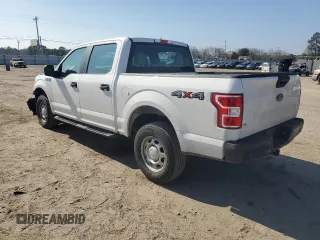 2019 Ford F-150 XL with VIN 1FTEW1E52KFC63864, listed as a Copart auction lot 43713355 with 32,177 mi miles and Salvage Title. Bid and sale history available at carsss.com. Image 2.