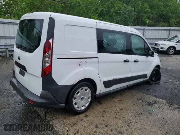 2018 Ford Transit Connect XL with VIN NM0LE7E79J1340446, listed as a Copart auction lot 59924395 with 200,814 mi miles and Salvage title. Bid and sale history available at DreamBid. Image 3.