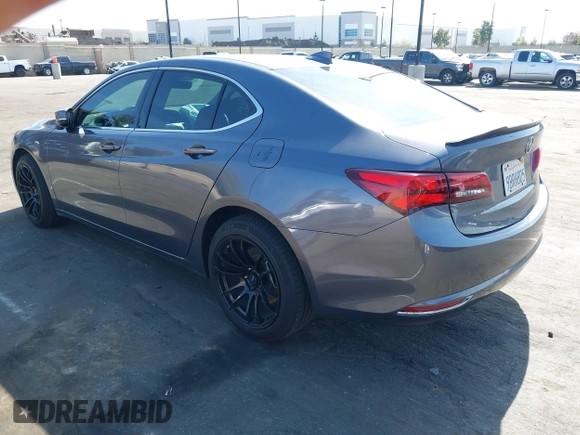 2017 Acura TLX V6 w/Technology Pkg with VIN 19UUB2F52HA004990, listed as a IAAI auction lot 41613435 with 120,186 mi miles. Bid and sale history available at carsss.com. Image 3.