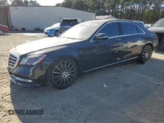 2018 Mercedes-Benz S 560 z VIN WDDUG8DBXJA367884, wystawiony jako Copart lot #79090154 z przebiegiem 85 942 mil mil oraz Szkoda całkowita • Salvage title. Historia ofert i sprzedaży dostępna na DreamBid. Obrazek 1.