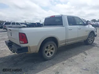 2010 Dodge Ram 1500 SLT with VIN 1D7RB1GT8AS127064, listed as a IAAI auction lot 41790917 with 280,000 mi miles. Bid and sale history available at carsss.com. Image 4.