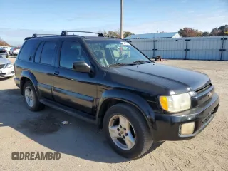 2002 Infiniti QX4 with VIN JNRDR09X92W210247, listed as a Copart auction lot 84913164 with 160,938 mi miles and Salvage Title. Bid and sale history available at DreamBid. Image 4.