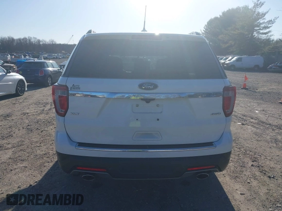 2018 Ford Explorer XLT z VIN 1FM5K8D87JGC51102, wystawiony jako IAAI lot #41743161 z przebiegiem 91 220 mil mil oraz . Historia ofert i sprzedaży dostępna na DreamBid. Obrazek 16.