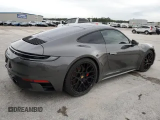 2024 Porsche 911 Carrera S with VIN WP0AB2A98RS219023, listed as a Copart auction lot 87745485 with 0 mi miles and Non Repairable. Bid and sale history available at carsss.com. Image 3.