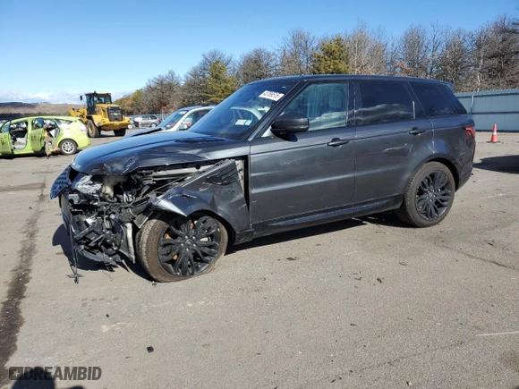 2020 Land Rover Range Rover Sport HSE with VIN SALWR2SU8LA747025, listed as a Copart auction lot 43789515 with 40,152 mi miles and Salvage Title. Bid and sale history available at carsss.com. Image 1.