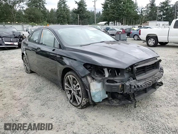 2017 Ford Fusion Titanium with VIN 3FA6P0D93HR389152, listed as a Copart auction lot 62600135 with 147,645 mi miles and Salvage title. Bid and sale history available at DreamBid. Image 14.