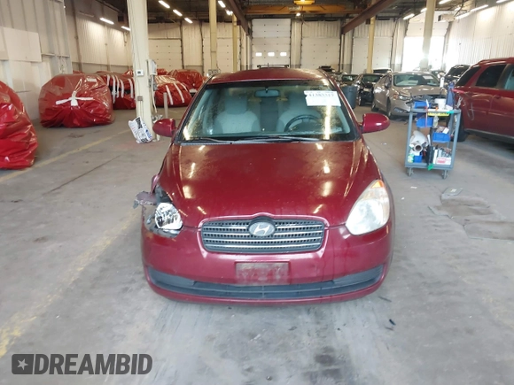 2007 Hyundai Accent GLS with VIN KMHCN46C27U111106, listed as a IAAI auction lot 41383317 with 147,882 mi miles. Bid and sale history available at carsss.com. Image 13.