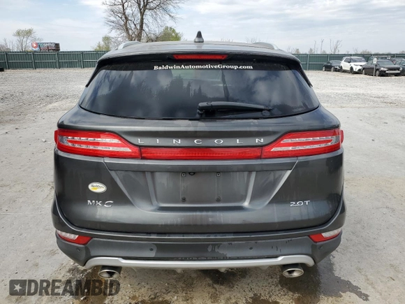 2017 Lincoln MKC Select with VIN 5LMCJ2C95HUL23621, listed as a Copart auction lot 50904715 with 80,868 mi miles and Salvage Title. Bid and sale history available at DreamBid. Image 6.
