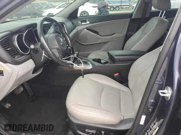 2015 Kia Optima EX with VIN 5XXGN4A72FG486109, listed as a Copart auction lot 50734465 with 106,902 mi miles and Salvage Title. Bid and sale history available at carsss.com. Image 7.