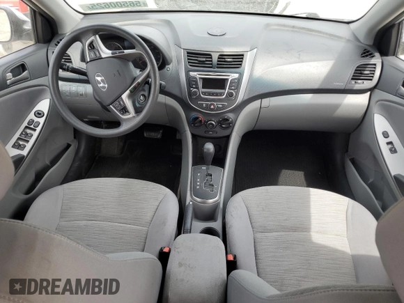 2016 Hyundai Accent SE z VIN KMHCT4AE8GU049032, wystawiony jako Copart lot #56500625 z przebiegiem 131 952 mil mil oraz Szkoda całkowita • Salvage title. Historia ofert i sprzedaży dostępna na DreamBid. Obrazek 8.