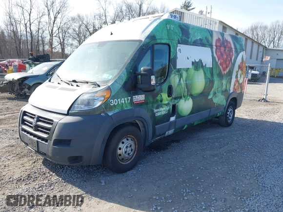 2017 Ram ProMaster Cargo with VIN 3C6TRVDG7HE522285, listed as a IAAI auction lot 41772300 with 136,645 mi miles and . Bid and sale history available at carsss.com. Image 17.