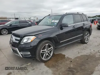 2015 Mercedes-Benz GLK 350 with VIN WDCGG5HB4FG361495, listed as a Copart auction lot 70581714 with 122,728 mi miles and Salvage Title. Bid and sale history available at DreamBid. Image 1.