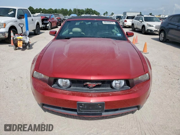 2011 Ford Mustang GT with VIN 1ZVBP8FF0B5158906, listed as a Copart auction lot 66490875 with 102,936 mi miles and Non repairable. Bid and sale history available at DreamBid. Image 7.