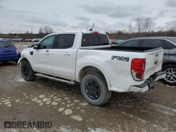 2021 Ford Ranger XL with VIN 1FTER4FHXMLD64107, listed as a Copart auction lot 44162755 with 102,743 mi miles and Salvage Title. Bid and sale history available at carsss.com. Image 2.