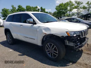 2022 Jeep Grand Cherokee Limited with VIN 1C4RJFBG2NC121619, listed as a Copart auction lot 61729895 with 20,265 mi miles and Salvage title. Bid and sale history available at DreamBid. Image 4.