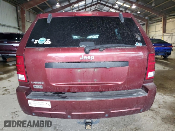 2008 Jeep Grand Cherokee Laredo with VIN 1J8GS48K08C164308, listed as a Copart auction lot 70441904 with 170,963 mi miles and Salvage Title. Bid and sale history available at carsss.com. Image 6.
