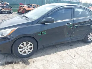2012 Hyundai Accent GLS with VIN KMHCT4AE1CU260048, listed as a IAAI auction lot 42056125 with 168,530 mi miles. Bid and sale history available at carsss.com. Image 6.