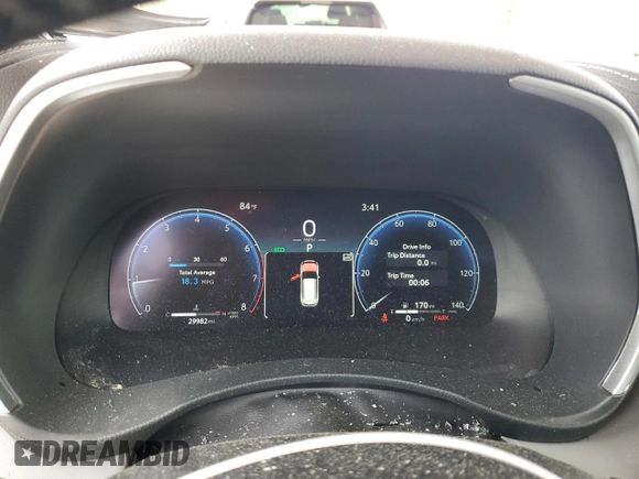2023 Toyota Highlander L with VIN 5TDKDRAH0PS039765, listed as a Copart auction lot 59381995 with 29,982 mi miles and Salvage title. Bid and sale history available at DreamBid. Image 9.