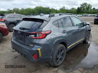2024 Subaru Crosstrek Special Sports with VIN 4S4GUHF65R3722312, listed as a Copart auction lot 63420185 with 59,573 mi miles and Salvage title. Bid and sale history available at DreamBid. Image 3.
